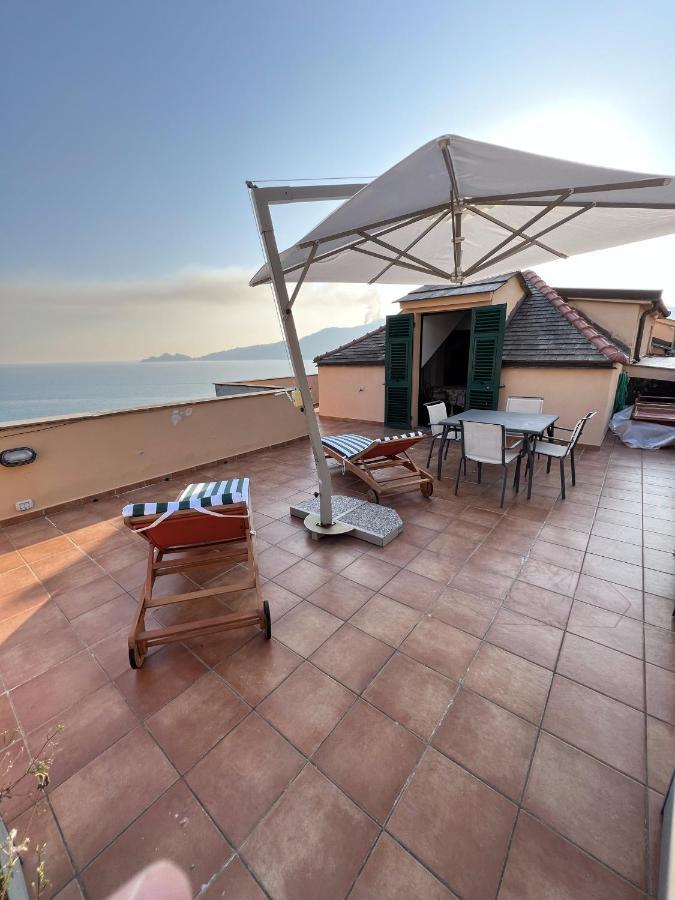 Welcome Riviera - Attico San Faustino 165 Mq Piu 110 Mq Di Terrazza- In Villa 700 ,Vista Mare Strepitosa-100 M Dalla Spiaggia-Parking Esclusivo Ραπάλο Εξωτερικό φωτογραφία