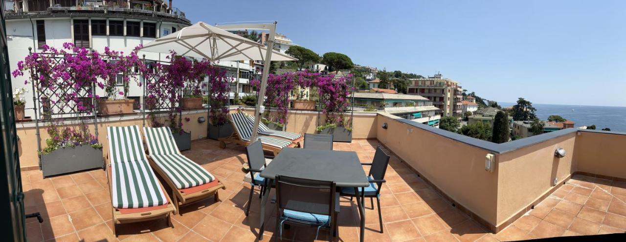 Welcome Riviera - Attico San Faustino 165 Mq Piu 110 Mq Di Terrazza- In Villa 700 ,Vista Mare Strepitosa-100 M Dalla Spiaggia-Parking Esclusivo Ραπάλο Εξωτερικό φωτογραφία